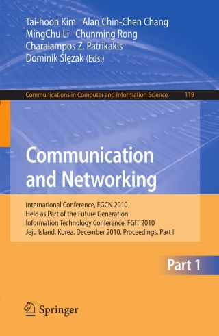 表紙画像: Communication and Networking 1st edition 9783642175862