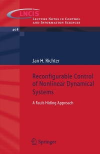 表紙画像: Reconfigurable Control of Nonlinear Dynamical Systems 9783642176272