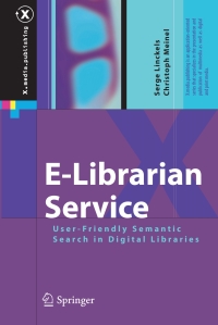 表紙画像: E-Librarian Service 9783642177422