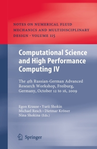 Cover image: Computational Science and High Performance Computing IV 1st edition 9783642177699