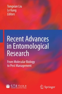 Cover image: Recent Advances in Entomological Research 1st edition 9783642178146