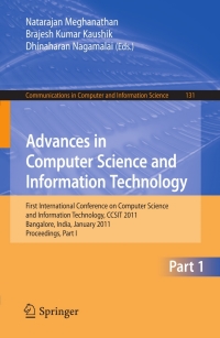 صورة الغلاف: Advances in Computer Science and Information Technology 1st edition 9783642178566
