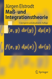 Imagen de portada: Maß- und Integrationstheorie 7th edition 9783642179044