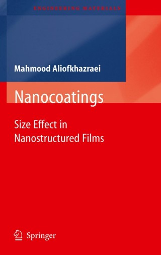 صورة الغلاف: Nanocoatings 9783642179655