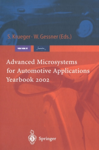 Cover image: Advanced Microsystems for Automotive Applications Yearbook 2002 1st edition 9783540432326