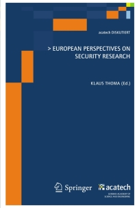 Cover image: European Perspectives on Security Research 1st edition 9783642182181