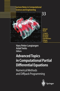Imagen de portada: Advanced Topics in Computational Partial Differential Equations 1st edition 9783540014386