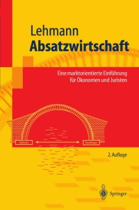 Cover image: Absatzwirtschaft 2nd edition 9783540440772