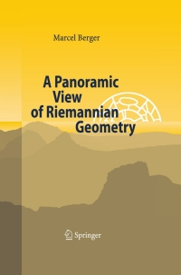 Immagine di copertina: A Panoramic View of Riemannian Geometry 9783540653172