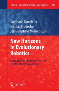 Cover image: New Horizons in Evolutionary Robotics 1st edition 9783642182716
