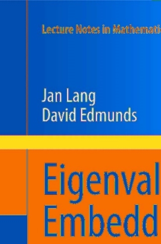 Imagen de portada: Eigenvalues, Embeddings and Generalised Trigonometric Functions 9783642182679