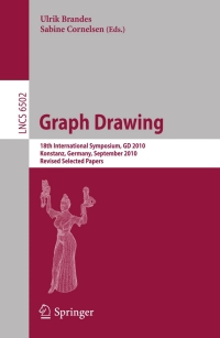 Imagen de portada: Graph Drawing 1st edition 9783642184680