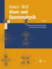 Imagen de portada: Atom- und Quantenphysik 8th edition 9783540026211