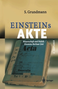 Imagen de portada: Einsteins Akte 2nd edition 9783540206996