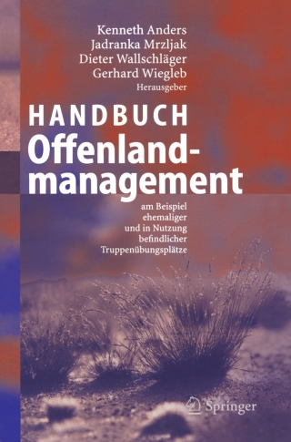 Imagen de portada: Handbuch Offenlandmanagement 1st edition 9783540224495