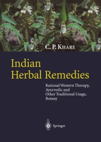 Cover image: Indian Herbal Remedies 1st edition 9783540010265