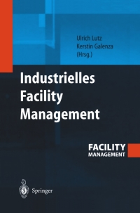 Imagen de portada: Industrielles Facility Management 9783540401346