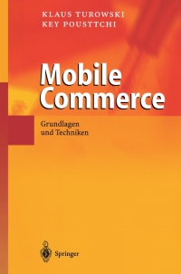 Cover image: Mobile Commerce 9783540005353