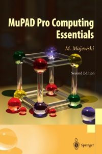 Imagen de portada: MuPAD Pro Computing Essentials 2nd edition 9783540219439