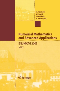 Imagen de portada: Numerical Mathematics and Advanced Applications 1st edition 9783540214601