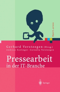 Cover image: Pressearbeit in der IT-Branche 1st edition 9783540402527