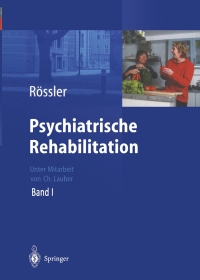 Cover image: Psychiatrische Rehabilitation 1st edition 9783540407355