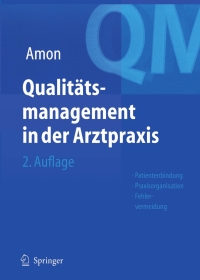 Cover image: Qualitätsmanagement in der Arztpraxis 2nd edition 9783540204114