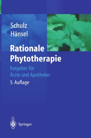 Imagen de portada: Rationale Phytotherapie 5th edition 9783642623189