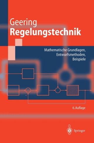 Titelbild: Regelungstechnik 6th edition 9783540405078