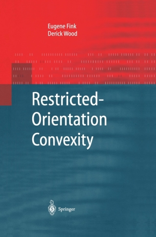 Cover image: Restricted-Orientation Convexity 9783540668152