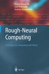 Imagen de portada: Rough-Neural Computing 1st edition 9783540430599