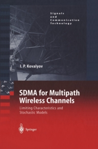 Omslagafbeelding: SDMA for Multipath Wireless Channels 9783642623301