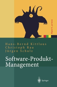 Cover image: Software-Produkt-Management 9783540140375