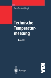 表紙画像: Technische Temperaturmessung 1st edition 9783540626725