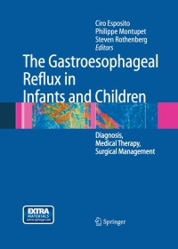 Imagen de portada: The Gastroesophageal Reflux in Infants and Children 1st edition 9783540407362