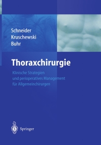 Cover image: Thoraxchirurgie 9783540200260