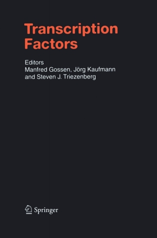 Cover image: Transcription Factors 1st edition 9783540210955