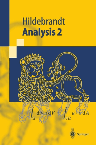 Cover image: Analysis 2 9783540439707