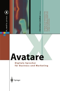 Cover image: Avatare 1st edition 9783540439929