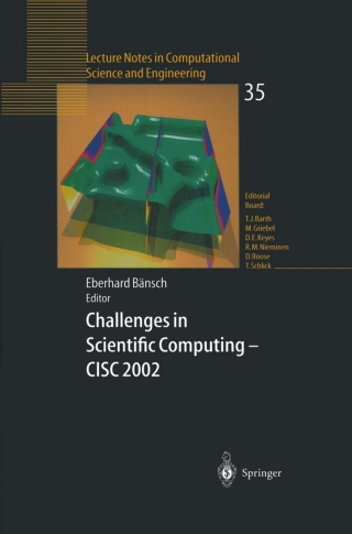 Cover image: Challenges in Scientific Computing - CISC 2002 1st edition 9783540408871