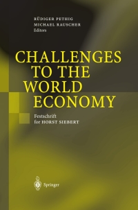 Omslagafbeelding: Challenges to the World Economy 1st edition 9783540003168
