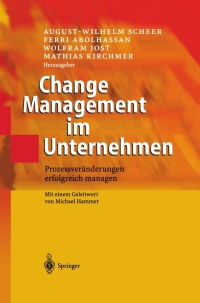 Cover image: Change Management im Unternehmen 1st edition 9783540034377