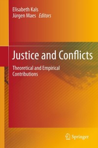 Cover image: Justice and Conflicts 1st edition 9783642190346