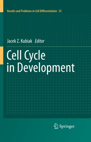 Cover image: Cell Cycle in Development 1st edition 9783642190643