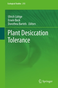 Cover image: Plant Desiccation Tolerance 9783642191053