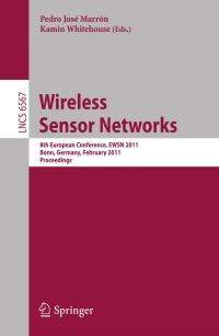 Immagine di copertina: Wireless Sensor Networks 1st edition 9783642191855