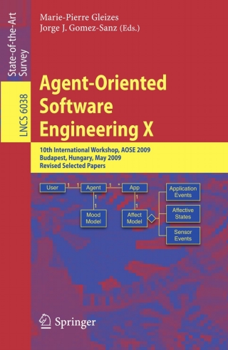 Imagen de portada: Agent-Oriented Software Engineering X 1st edition 9783642192074