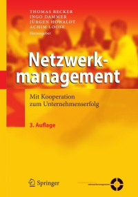 Imagen de portada: Netzwerkmanagement 3rd edition 9783642193323