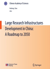 Cover image: Large Research Infrastructures Development in China: A Roadmap to 2050 1st edition 9783642193675