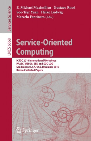 Cover image: Service-Oriented Computing 1st edition 9783642193934